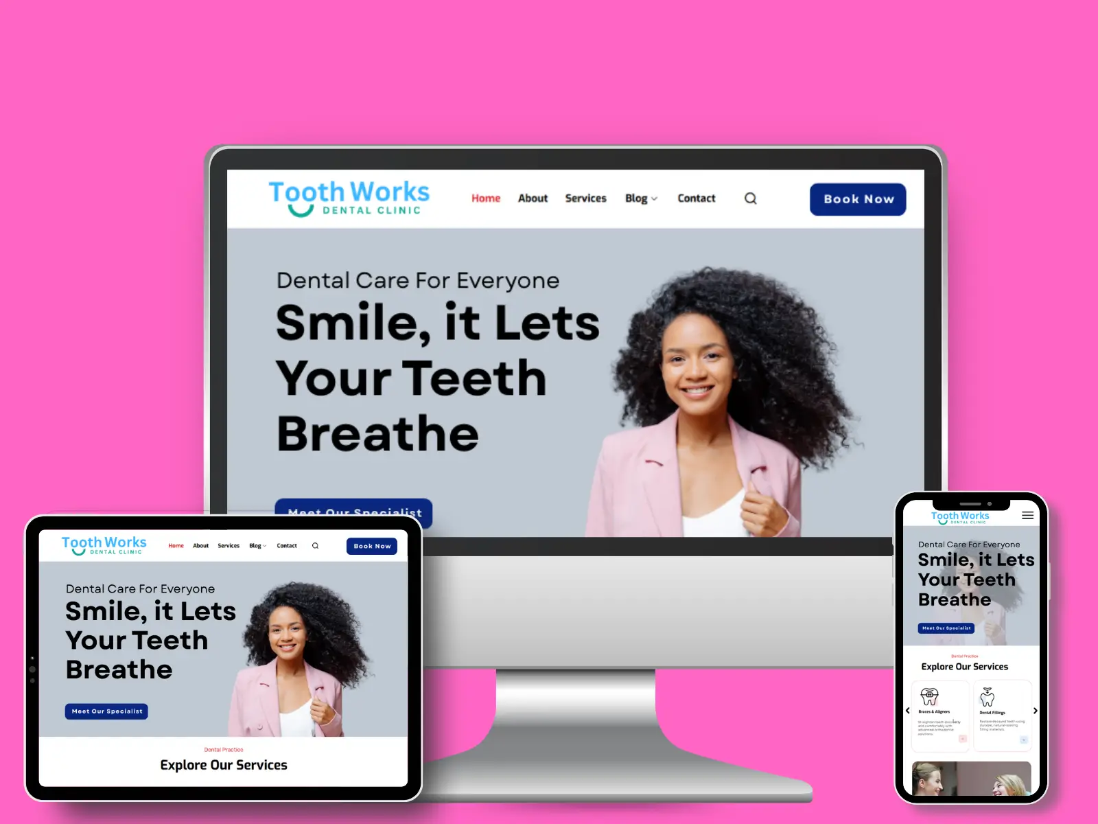 Dental Clinic Web Design