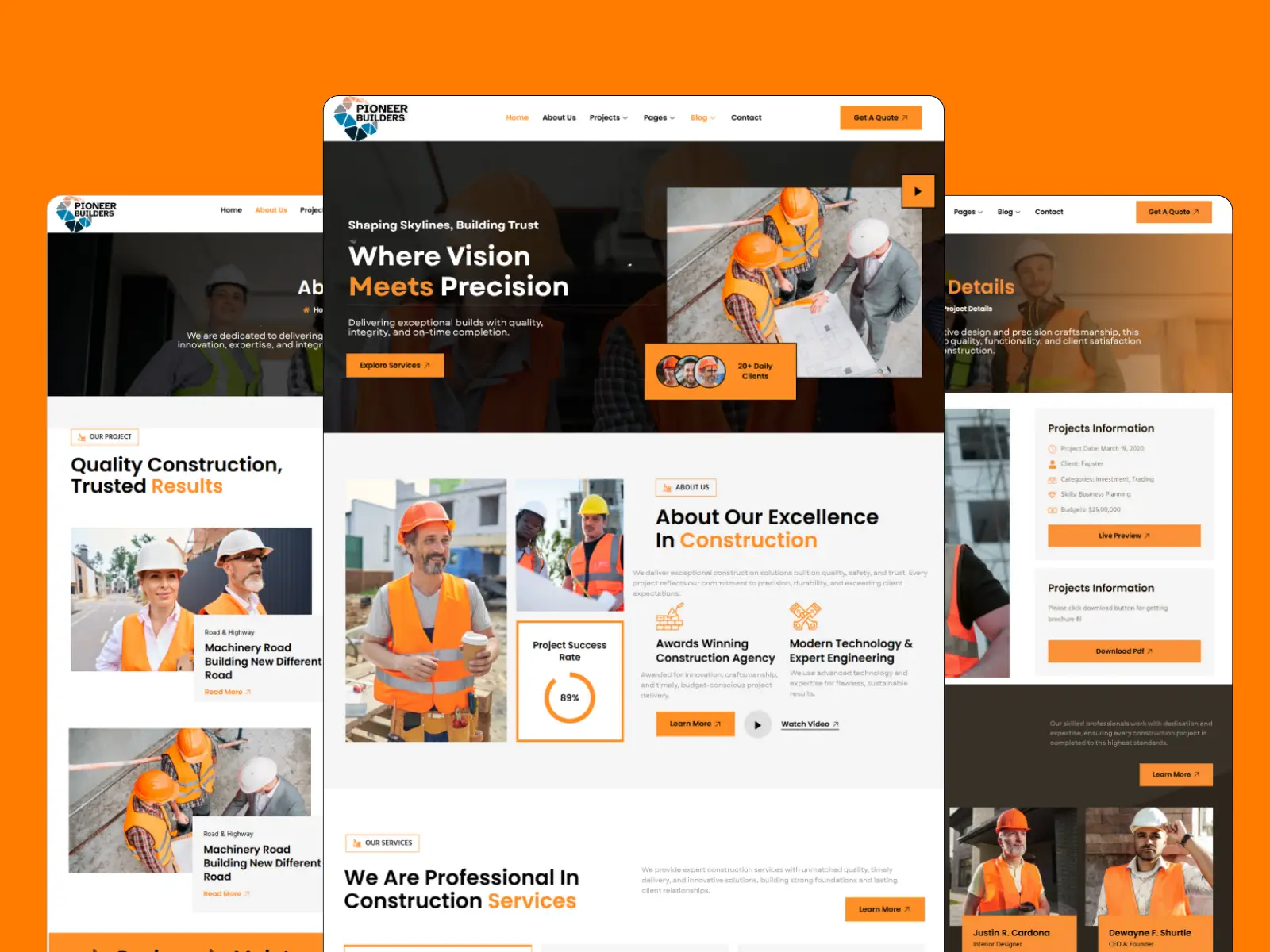 web design for general contractors