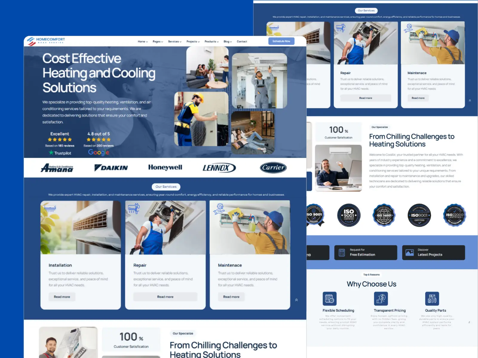 HVAC Website Builder