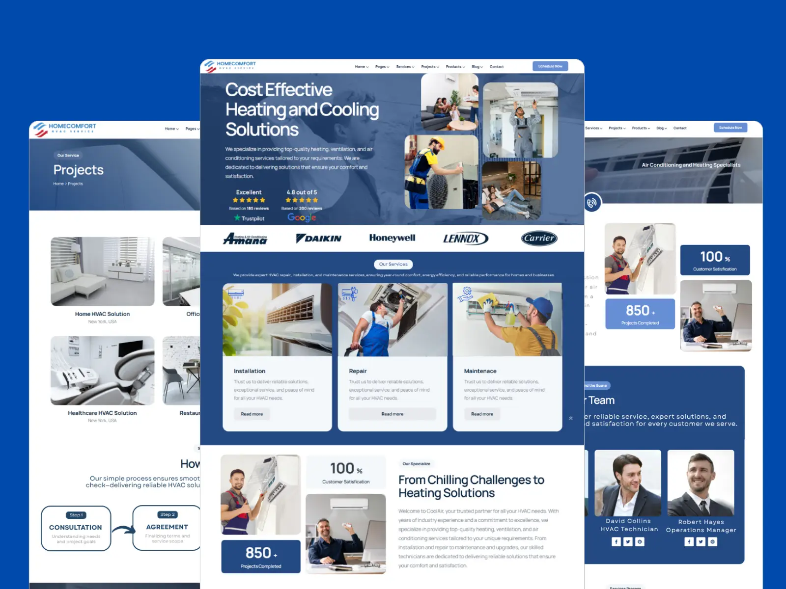 HVAC Website Design
