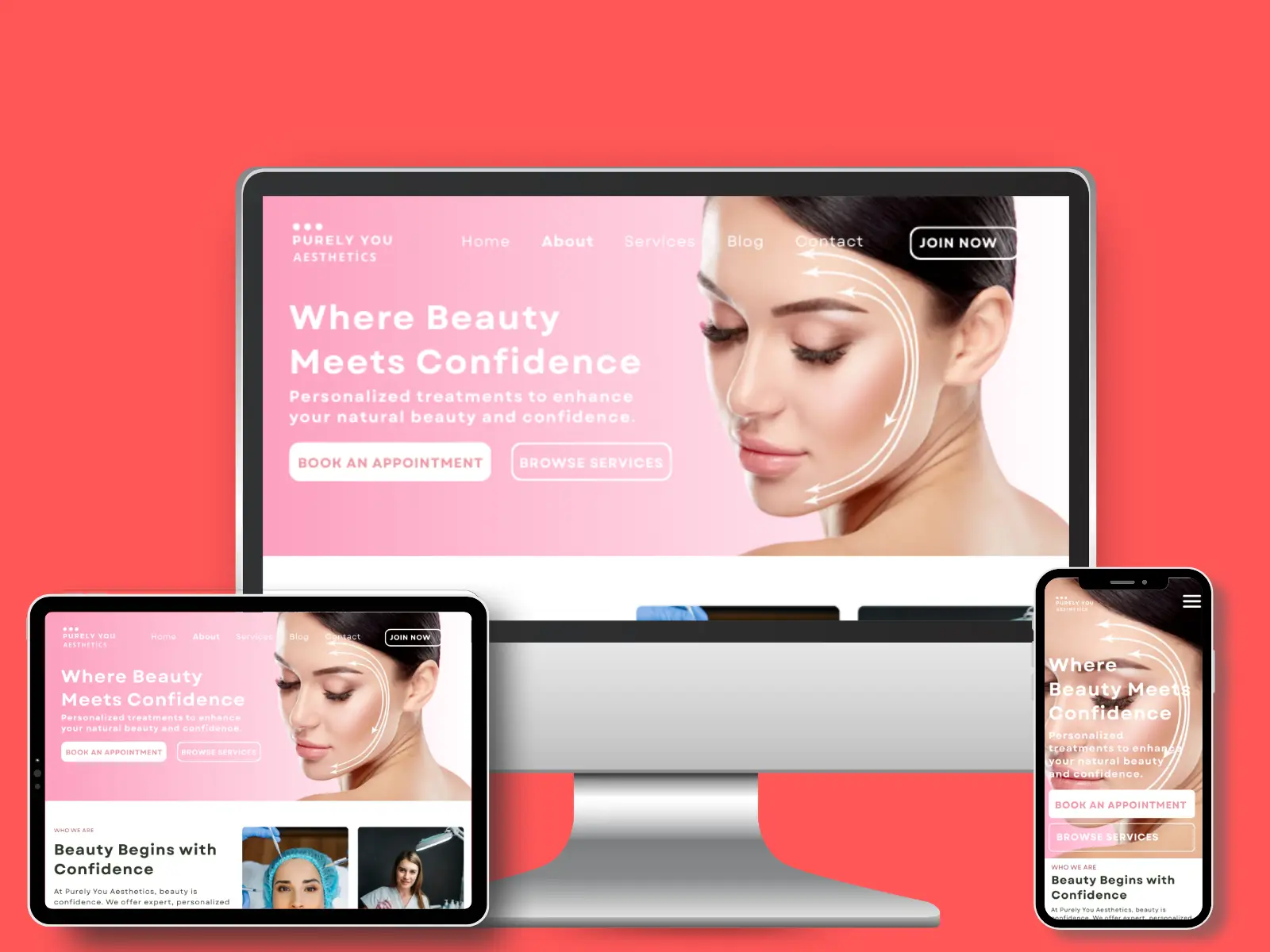 aesthetic web designs