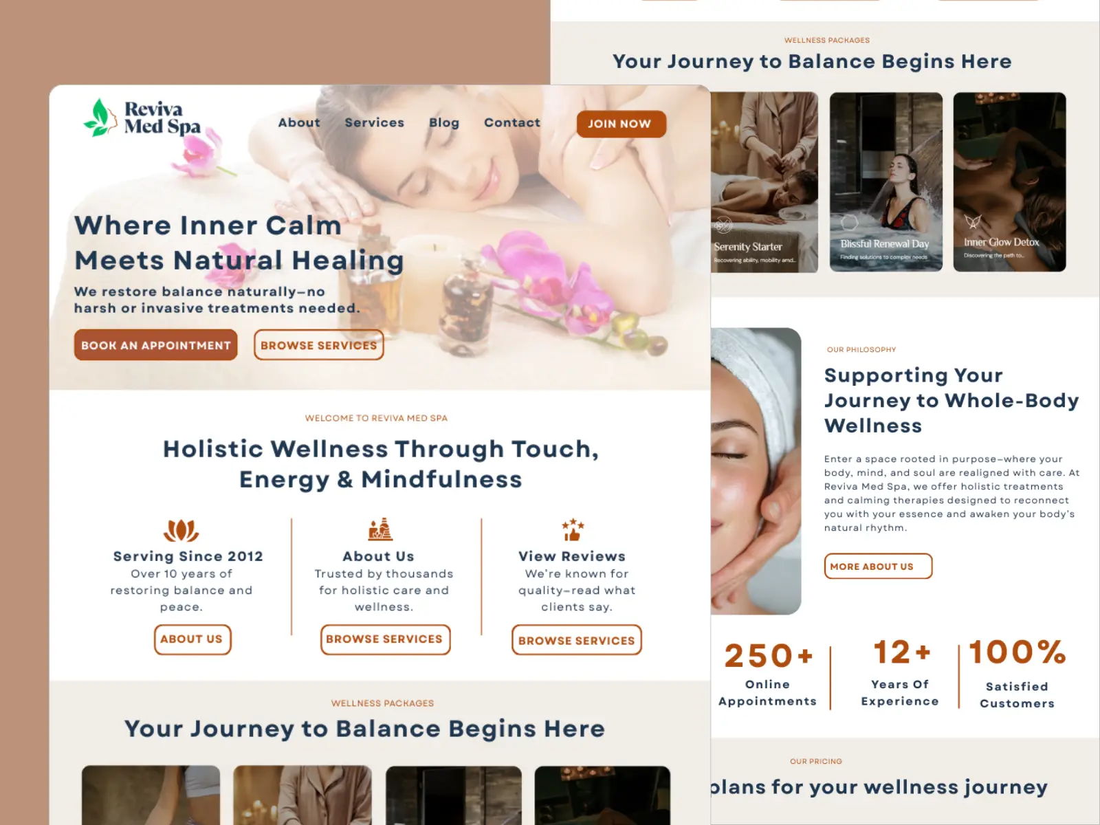 medspa web design